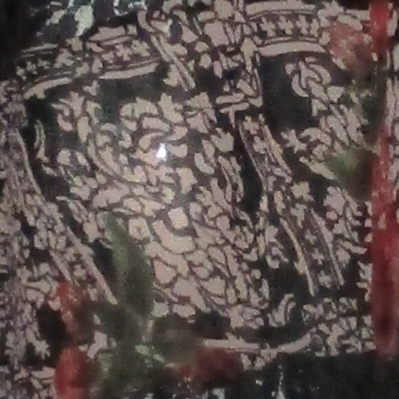 🌹Boho Patchwork Floral Dress by Capricorn – Size L🌹 - Picture 11 of 11